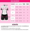 Macaquinho de Ciclismo Feminino Calêndula