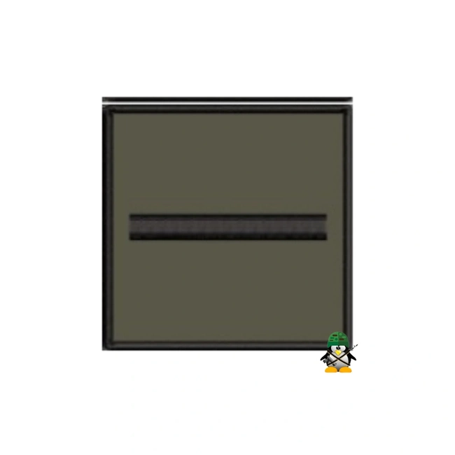 Insígnia Bordada de Baixa Visibilidade (Formação de Oficiais)