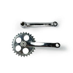 Pedivela Com Coroa Esquerdo Para Bicicleta Eletrica Eb 350/500w