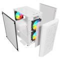 Gabinete Gamer Liketec Snow Revolution, RGB, Mid-Tower, 3x Fans, Vidro Temperado, M-ATX SKU:LC-MT-REVOLUTION-2052