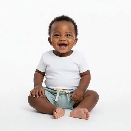 Shorts Avulso Barra Virada Suedine Liso Masculino BabyCotton