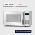 MICROONDAS MONDIAL 21 LITROS 220W