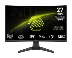 Monitor Gamer MSI MAG 276CF E20, 27'', Full HD, 200Hz, 0.5ms - 9S6-3CE11M-026