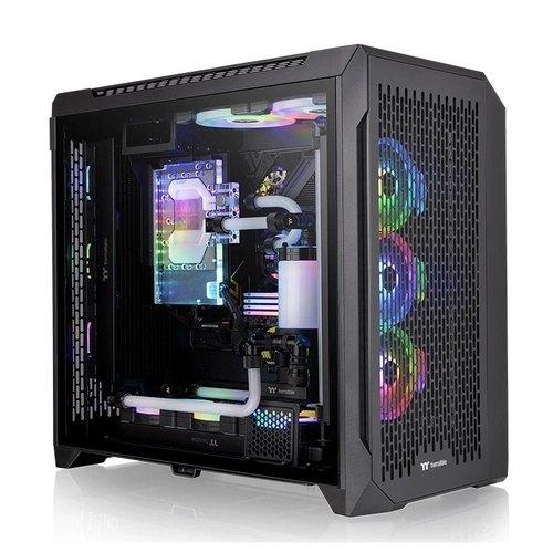 Gabinete Gamer Thermaltake Cte C750 Air Black, Laterais de Vidro, Full-Tower, 3x Fans, Preto - CA-1X6-00F1WN-00