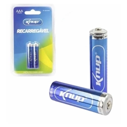 Pilha Recarregável AA - Knup