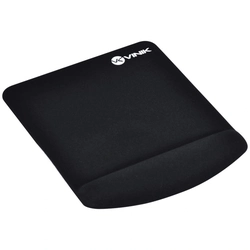 Mouse Pad Com Apoio de Pulso Em Gel Mpg-02p Preto