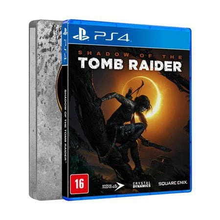 Jogo Shadow of the Tomb Raider (Steelbook Edition) - PS4