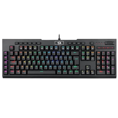 Teclado Gamer Mecânico Redragon Brahma Switch Vermelho - K586RGB-PRO PT-RED