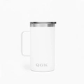 Caneca Térmica MUG 24 OZ 709ml com Tampa - QGK (Branco)