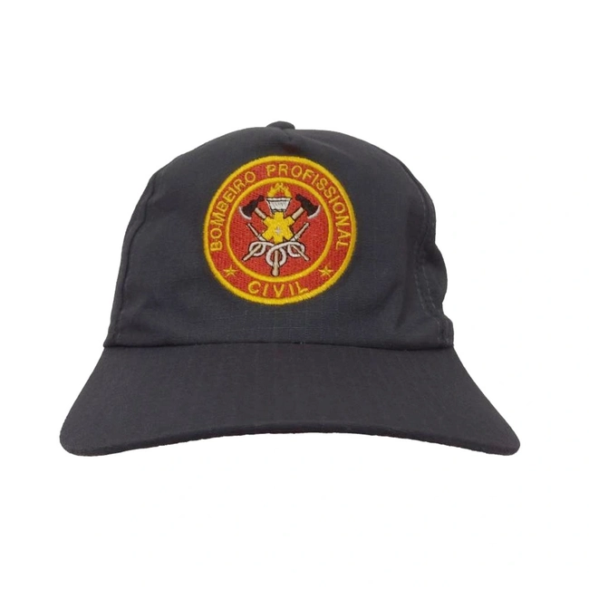 Boné Bordado Bombeiro Profissional Civil (Verde Petróleo)