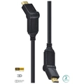 Cabo Hdmi 2.0 4K Vinik Conectores 180° 2 Metros - H20b180-2