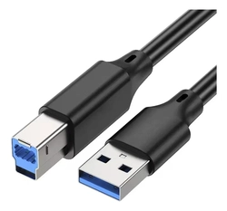 CABO P/ IMPRESSORA E HD EXTERNO USB A 3.0 P/ USB B 3.0 3M - PUABM3-3