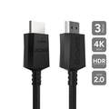 Cabo Hdmi 2.0 Pcyes 4k/60hz - 3 Metros - Nylon - Phm3p-2