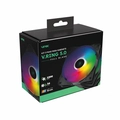 Kit Cooler Fan Gamer para Gabinete 3un Vinik V.ring 5.0 Full Blade 120mm - Led Fixo 5 Cores - Fbladex3