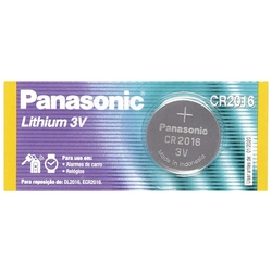 Bateria de Lithium 3V Panasonic CR2016-1BT - 1 UNIDADE