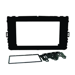 Moldura Fiamon 2 Din Novo Polo/ Virtus 18 Preto