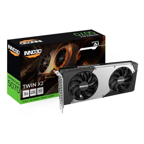 Gpu Inno3d Geforce Rtx 5070 Twin X2 12gb 192bits Gddr7 N50702-12d7-195064n