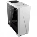 Gabinete Gamer Aerocool Cylon Branco Rgb Lateral Vidro