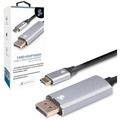 Cabo Adaptador Usb-c Tipo-c Para Displayport Macho 4k 60hz 1.8m 5+