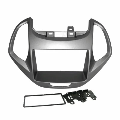 Moldura Fiamon 2 Din Ka/  Ka+ 18/ 19 Cinza