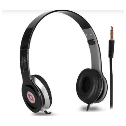 Fone de Ouvido Headphone Dobrável PS4 Celular Tv Notebook Pc C/ Fio p2/p3 Kp-313 Preto - Knup