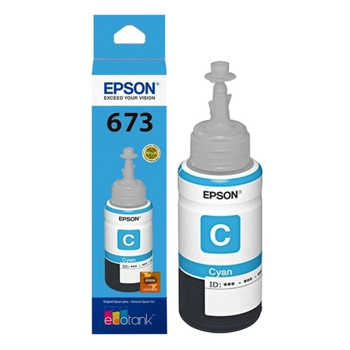 Refil Tinta Epson Ciano T673220al