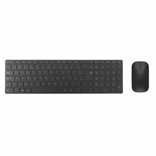 Teclado e Mouse Microsoft Sem Fio Bluetooth Preto - 7n900005