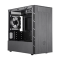 Gabinete Cooler Master Masterbox Mb400l Painel Frontal Em Aço Escovado - Preto - Mcb-b400l-kn5n-s00