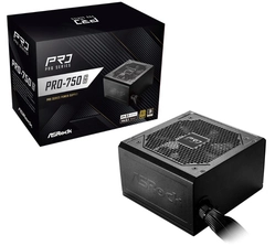 Fonte Asrock Pro 750w 80 Plus Gold Atx 3.1 - Pro-750g