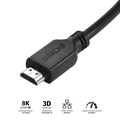 Cabo Hdmi Pcyes Ultra 2.1 28awg Puro Cobre 8k 1 Metro - Phm21-1