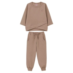 Conjunto Blusão e Calça Moletom Lik Kids - Feminino