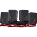 Kit de Som Para Ambiente Hayonik Ambience 4000 V2 Preto