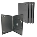 Kit com 3 Capa para CD DVD Preto para 1 Disco Box Case Estojo