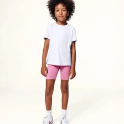 Camiseta Manga Curta Em Meia Malha Hering Feminina - Branco