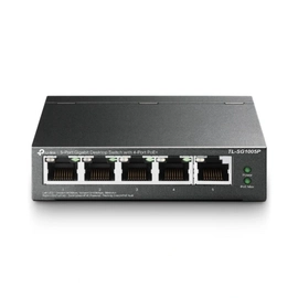 Switch Tp-link 5 Portas Tl-sg1005p Poe Giga
