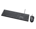Kit Mouse e Teclado Fortrek C13 Office USB ABNT2 Preto - 84936