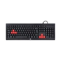 Kit Teclado e Mouse Gamer HP Usb KM100 Preto