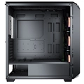 Gabinete Gamer Cougar MX670 RGB, Mid Tower, Vidro Temperado, ATX, Black, 3 Fans RGB, Sem Fonte - 385UM60.0001