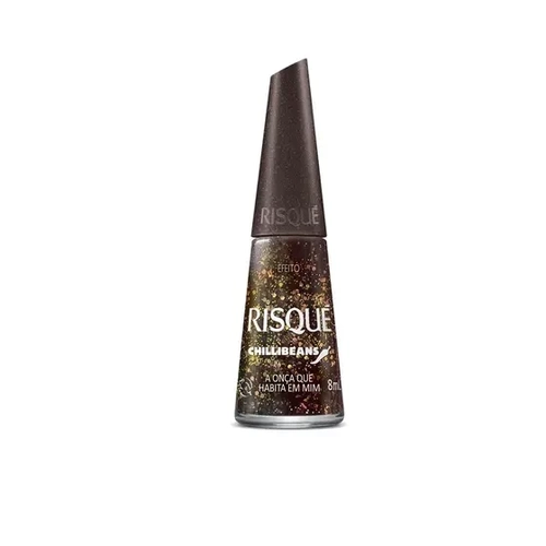 Esmalte Efeito Risqué ChilliBeans A Onça Que Habita Em Mim 8ml