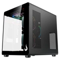 Gabinete Rise Mode Galax Glass X Mini Preto - Rm-ga-ggxn-fb