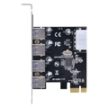 Placa USB Vinik Com 4 USB 3.0 Pci Express Pci-e X1 - Pu30-4