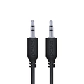Cabo P2 3.5mm Macho para P2 3.5mm Macho 28awg Puro Cobre 2 Metros - P35m-2
