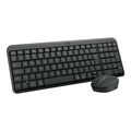 Kit Teclado e Mouse Logitech Mk250 Grafite Sem Fio - 920-013516