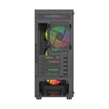 Gabinete Liketec Gamer Sigma, Full Tower, 3x Fans, Rainbow Frontal, Preto - LC-AT-SIGMA-2099