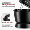 BATEDEIRA MONDIAL 400W B-44 3VEL. PRETA 220V