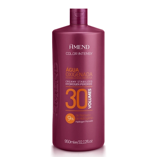 Água Oxigenada Cremosa Amend Color Intensy 30 volumes 950ml