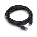 Cabo para Hd Externo Usb a 3.0 Macho para Micro Usb b 3.0 (10 Pinos) Macho 28awg Puro Cobre 3 Metros - Puamcm3-3