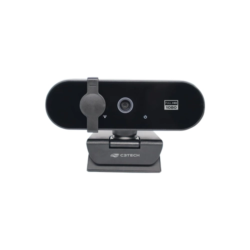 Webcam C3tech Full HD Preto - WB-150BK