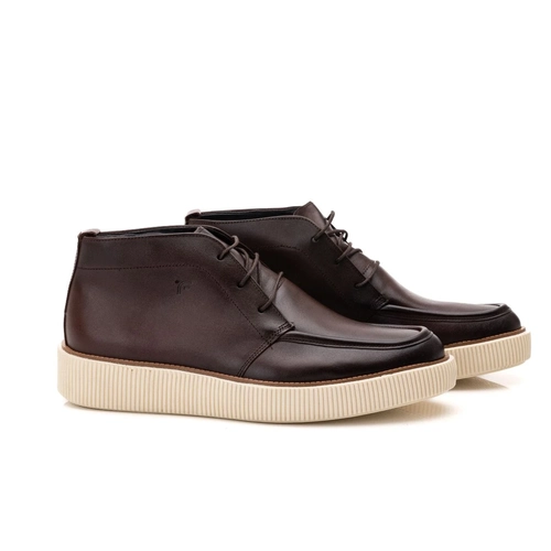 Sapato Siena – F 2404 Marrom – Cano Médio