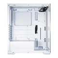 Gabinete Gamer K-mex Aquário Poseidon Branco CG-W1G4 Lateral Em Vidro Sem Fan - CGW1G4RH0010B0X